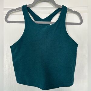 Beyond Yoga Teal Crop Top